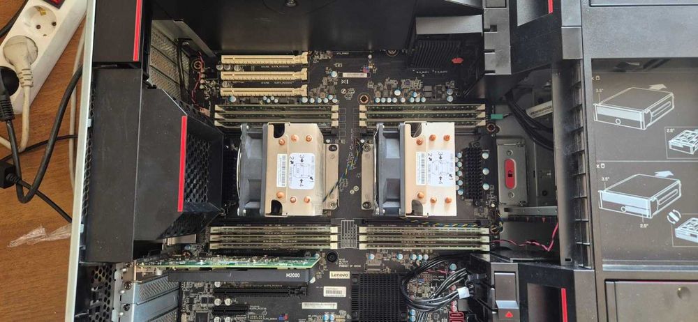 Рабочая станция LENOVO P920 (XEON 6154 X2/192GB/500SSD/QUADRO M2000) б