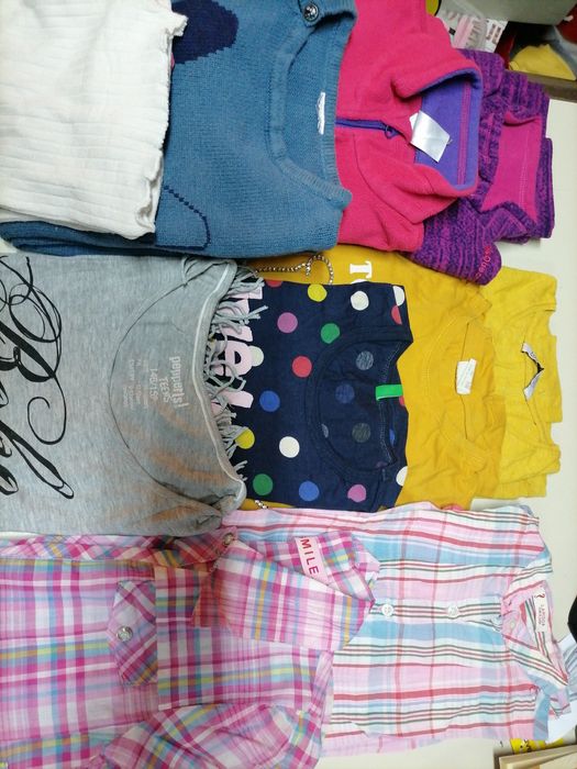 Lote de roupa de menina