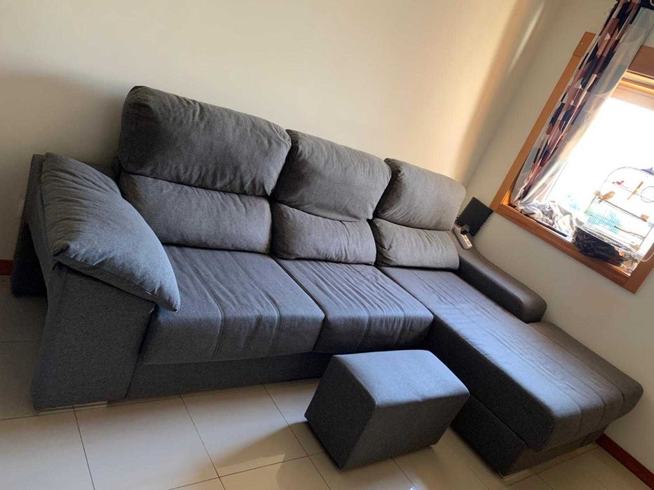 Sofá salonge3 lugares