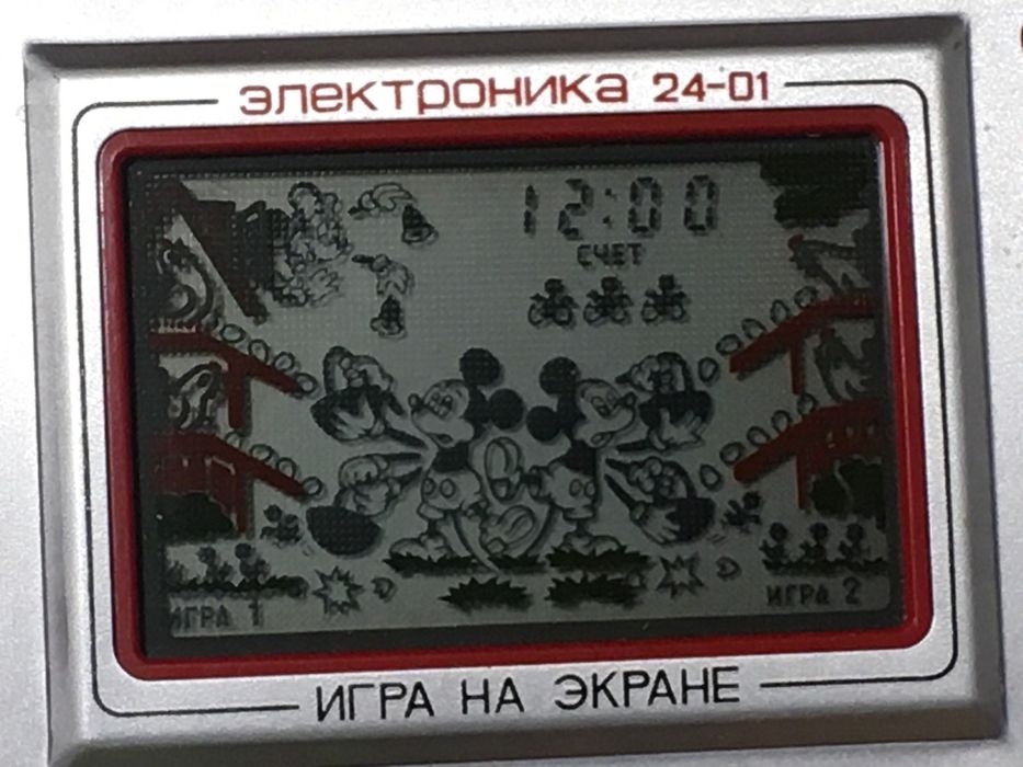 Игра электроника Микки Маус 1986год