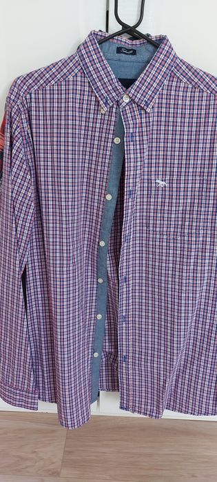Koszula męska w kratkę kratę rozm M Jack&Jones