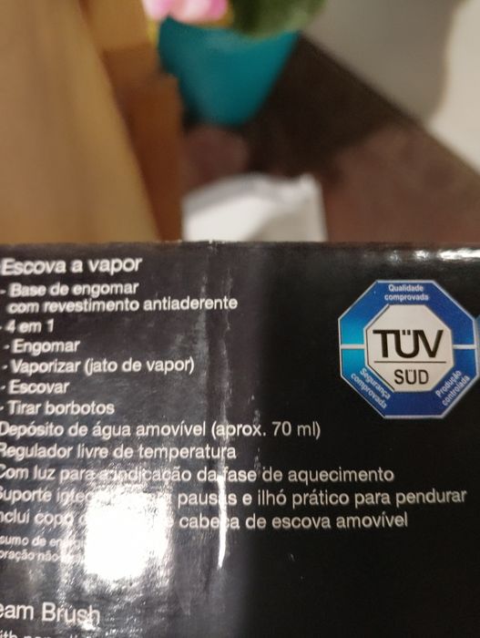 Escova de vapor...