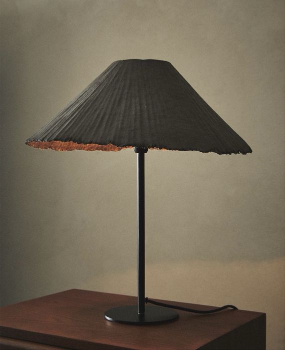 Candeeiro Metal Papel Zara Home NOVO