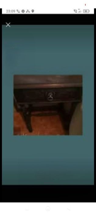 Mobília vintage de século (Leões)