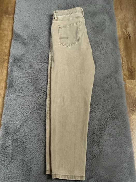 Spodnie szersze beżowe jeansy eleganckie Reserved Rozmiar S\ 46 | W29