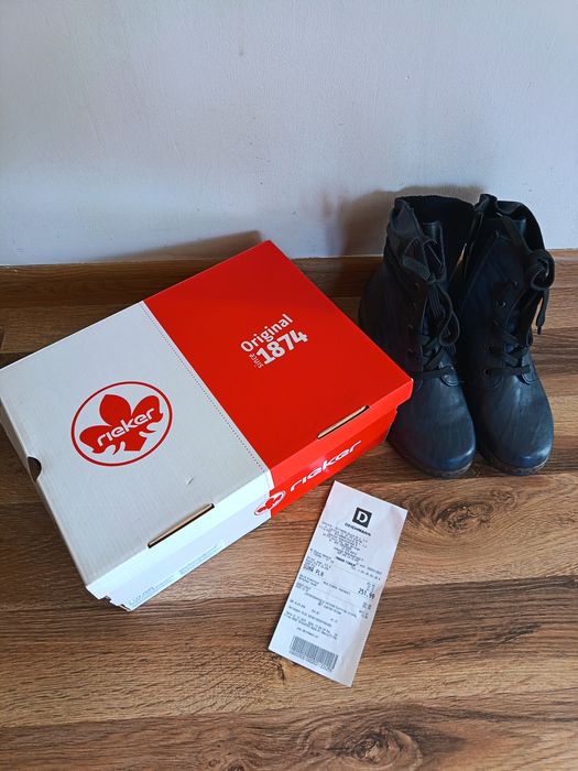Botki Rieker 37 nowe
