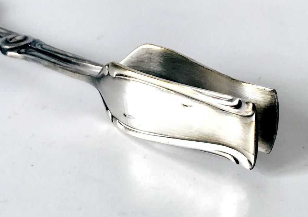 Szczypce do ciasta Dekoracyjne Reliefowe łopatki srebrne