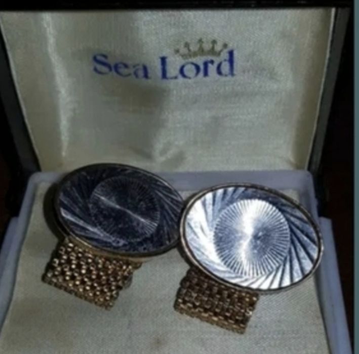 Запонки мужские винтажные