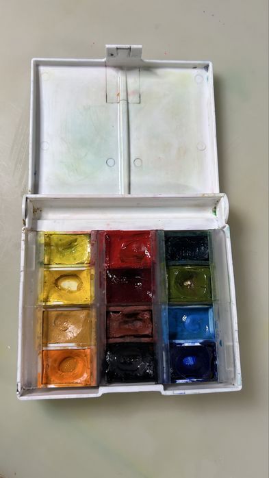 Акварель зхк 12 кольорів