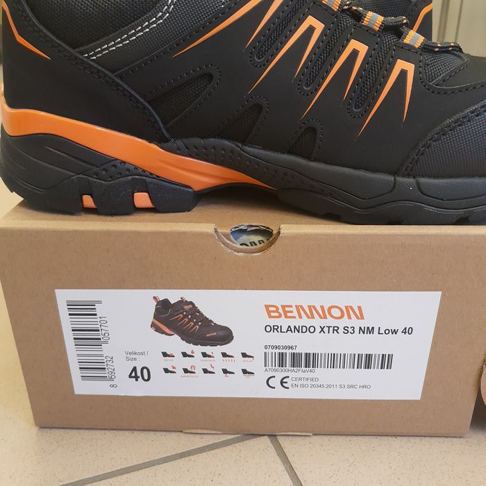 Buty robocze ochronne Benon Orlando xtrs3 rozmiar 40