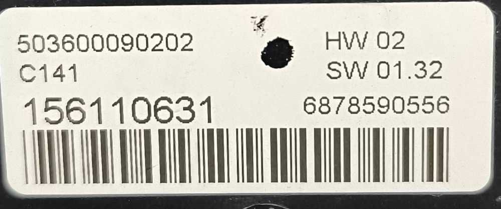 Comando Chauffage / Sofagem ALFA ROMEO GIULIETTA (940_) ano 2016