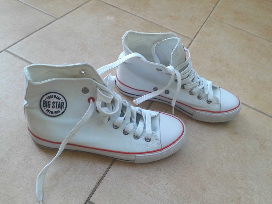 Buty Damskie 5 par cztery to roz. 37 i trampki 38