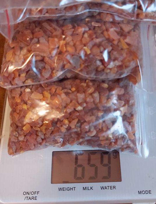 Bursztyn na nalewki, do ozdabiania 659g