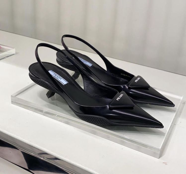 Шкіряні туфлі/слінгбеки Diesel, Prada, Saint laurent,