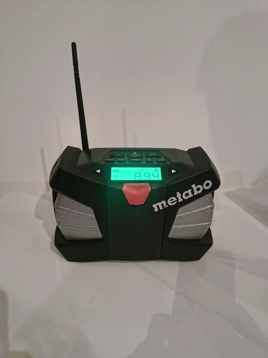 Radio budowlane Metabo + bateria