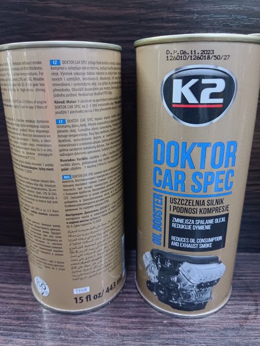 Присадка в масло двигун К2 Doktor Car spec