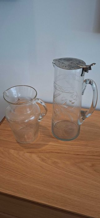 2 Jarros Vidro Vintage
