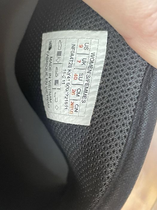 шлепки The north face