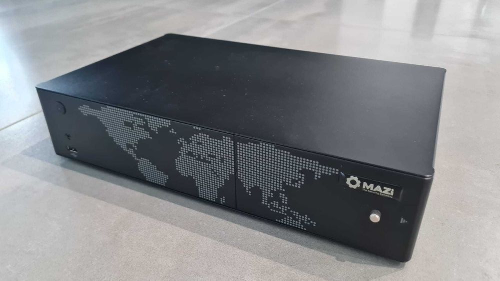 MAZI - INVR-08SP8POE com 8 portas POE sem HDD