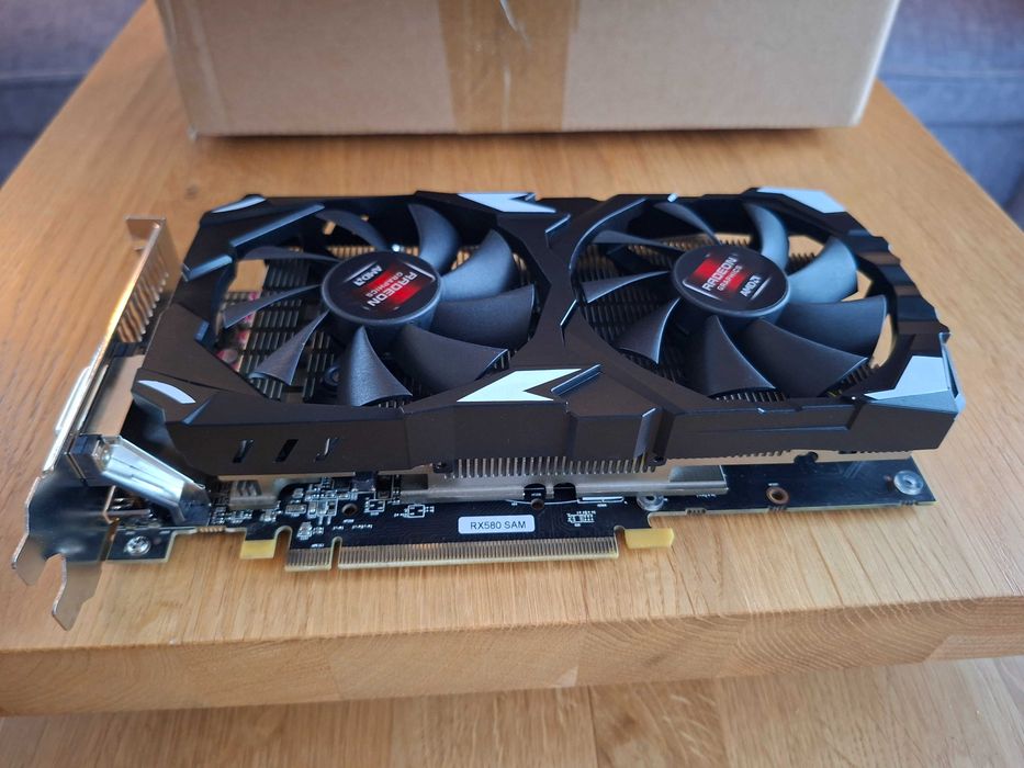 Karta Graficzna AMD Radeon RX 580 8GB GDDR5 | 256-bit | 2x Wentylator