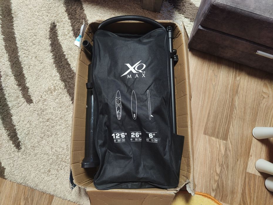 Сапборд сап sup XQ Max (надувна дошка), 381x66x15 см