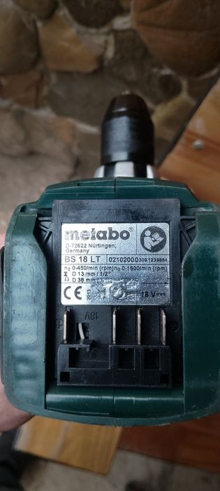 Аккумуляторный шуруповерт Metabo BS 18 LT