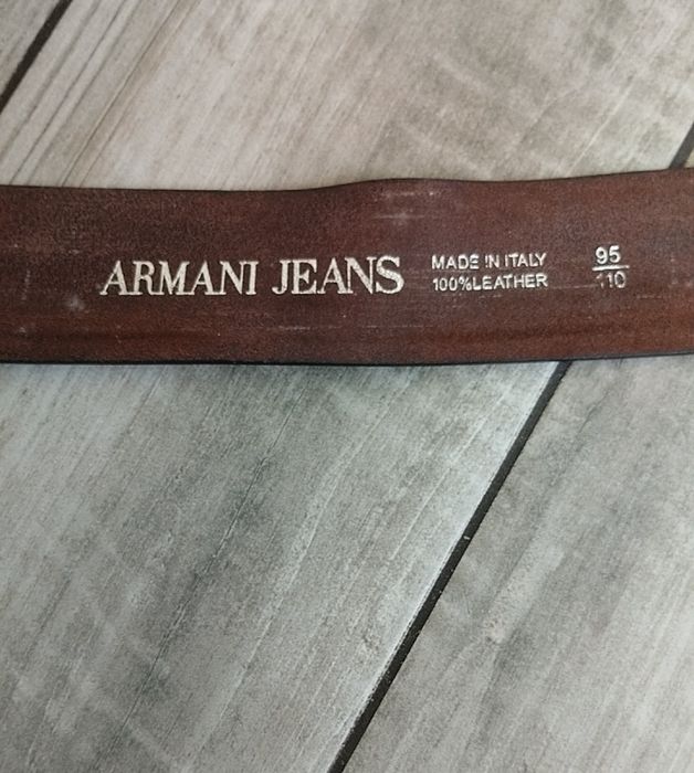 Armani Jeans  ремінь шкіряний , пояс