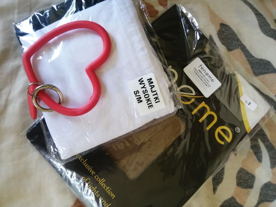 Majtki ciążowe wysokie plus rajstopy przeciwżylakowe