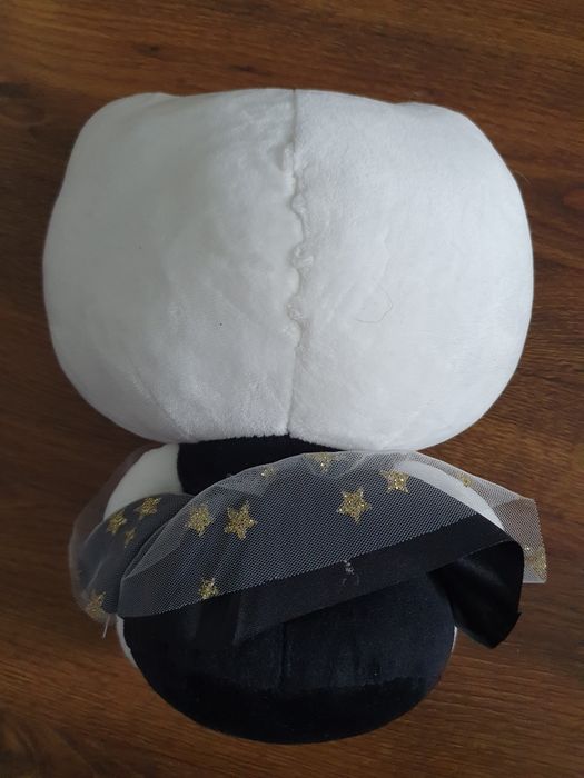 Kot kotek pluszak maskotka biało czarny