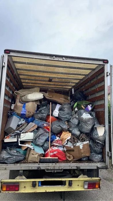 Wywóz UTYLIZACJA Śmieci Odpadów Mebli Gruzu, OPRÓŻNIANIE Czyszczenie