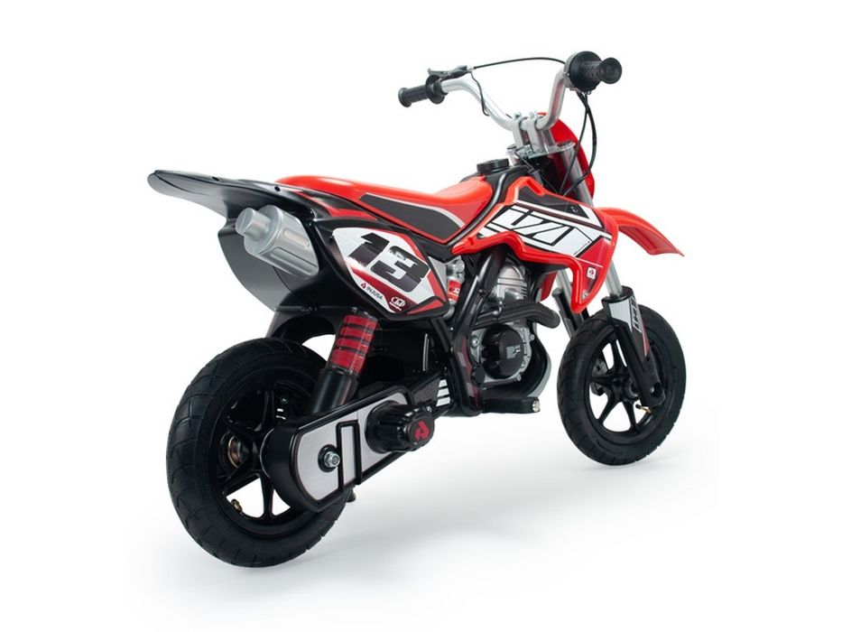 Mota elétrica infantil Injusa Red Fighter 24V – praticamente nova