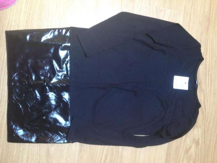 Vestido preto em algodão - NOVO Tamanho S