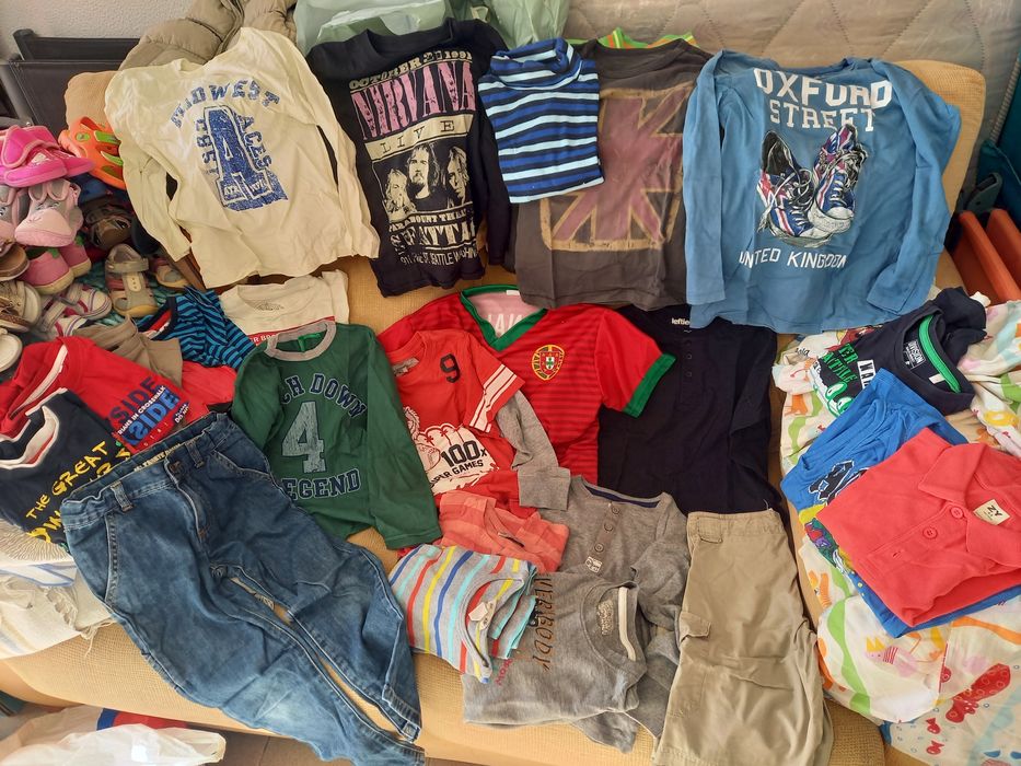 Roupas 4 e 5 anos menino