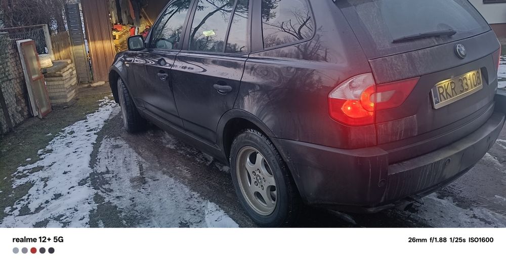 BMW X3 2.0 Turbo diesel bogate wyposażenie