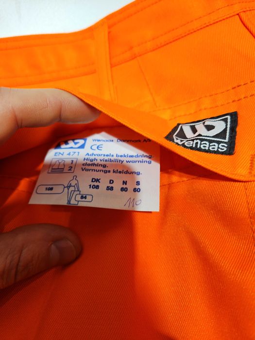 Spodnie robocze WENAAS odblaskowe nowe rozmiar 58