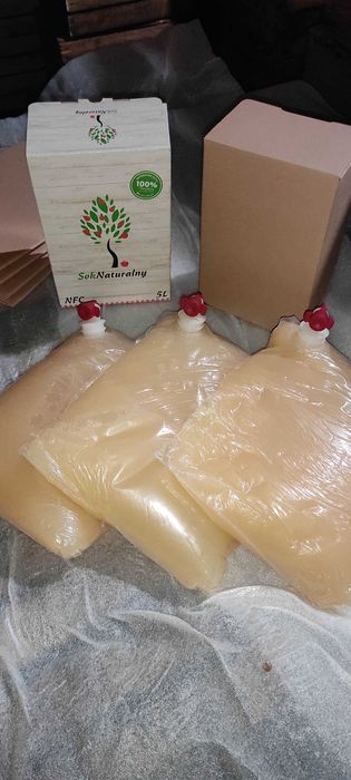 Sok tłoczony 5L – jabłko, gruszka, mięta różne smaki + GRATIS