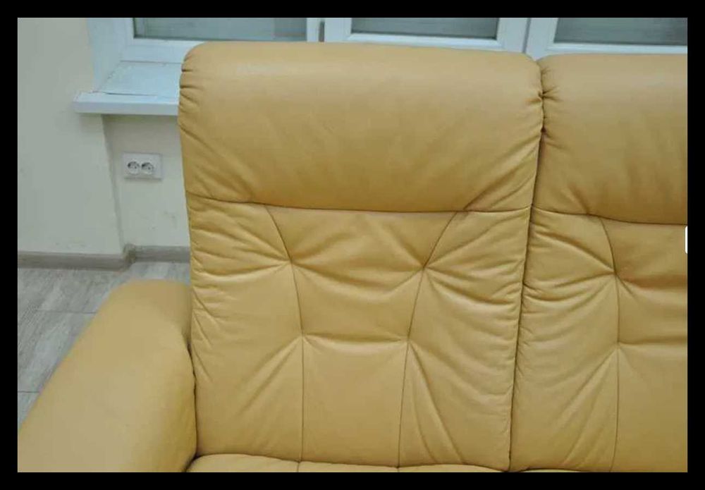 Шкіряний диван. Кожаный диван. Німеччина