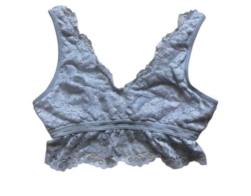 Koronkowy top stanik biustonosz croptop 36,S/38,M