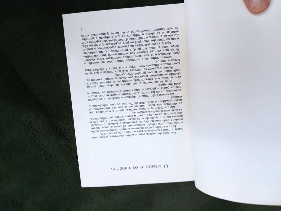 A moderna criação de canários: manual prático	Marina Roberti 1975 Raro