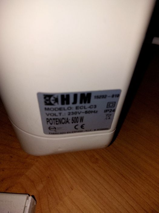 Aquecedor HJL fixação parede