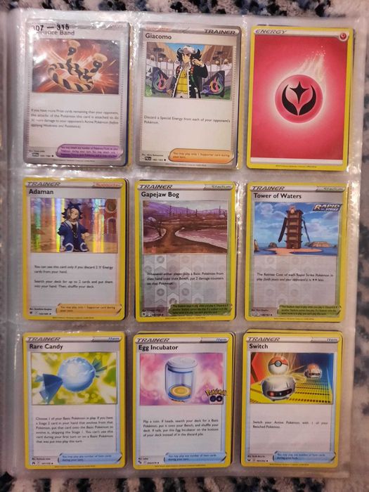 Karty Pokemon album