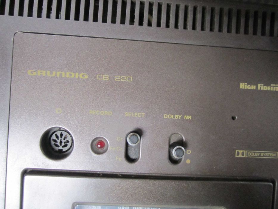 Gramofon Combo GRUNDIG Studio Rpc 2000 -2