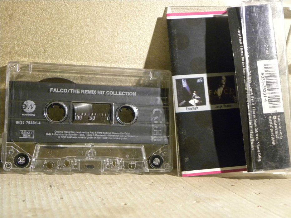 kaseta magnetofonowa Falco – The Remix Hit Collection