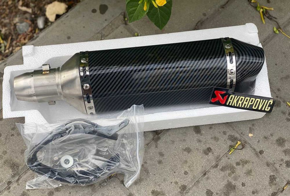 Йошимура Акрапович Акраповичь Прямоток Вихлоп  мопед Мотоцикл Піт байк