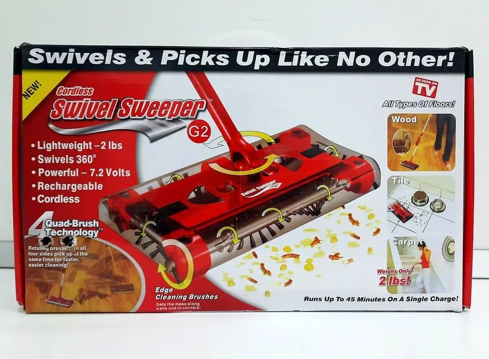Электровеник Swivel Sweeper