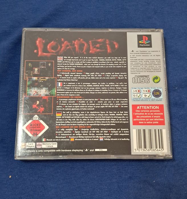 loaded  PlayStation 1