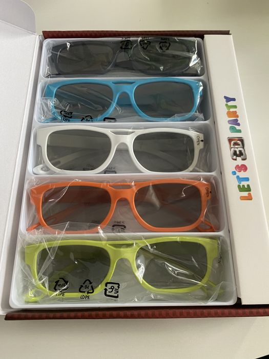Okulary 3D LG ( 5sztuk)