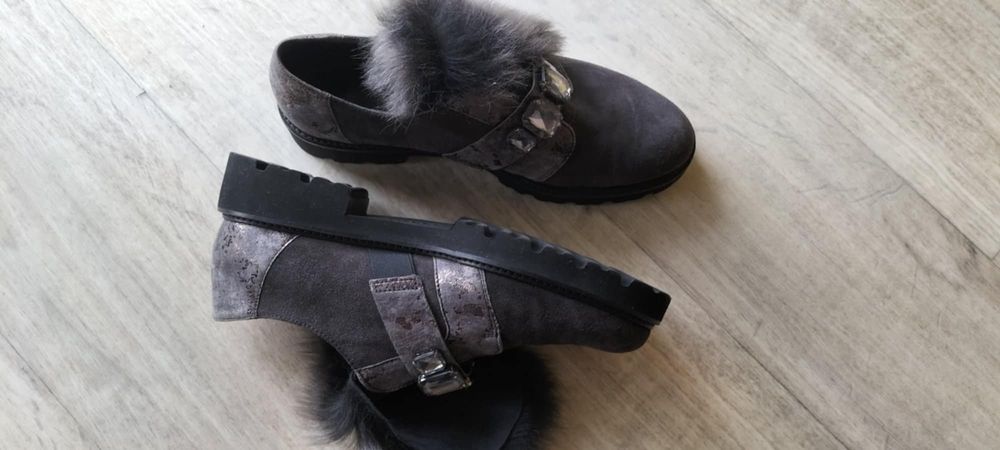 Buty damskie Gabor Rozmiar 39-40 Grafitowy