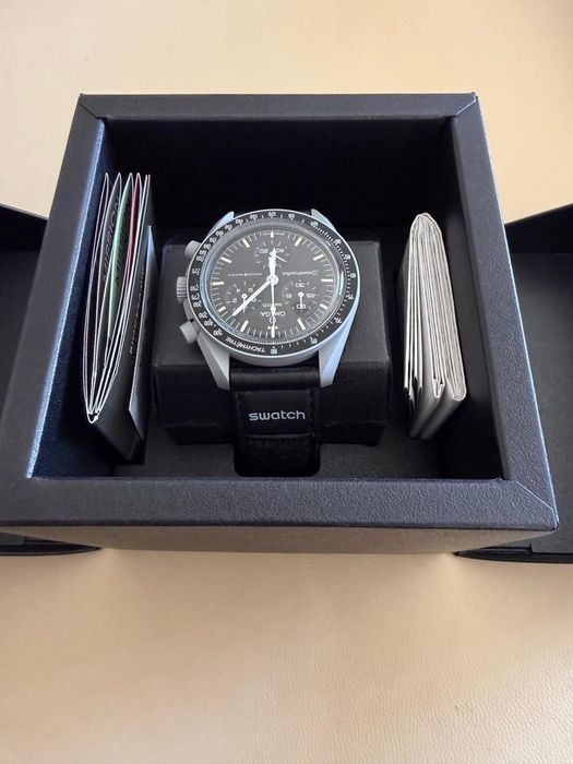 Original Swatch x Omega Bioceramic Moonswatch - Mission to The Moon com factura e garantia