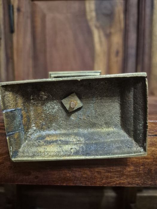 Mosiężny krzyż antyk, kolęda